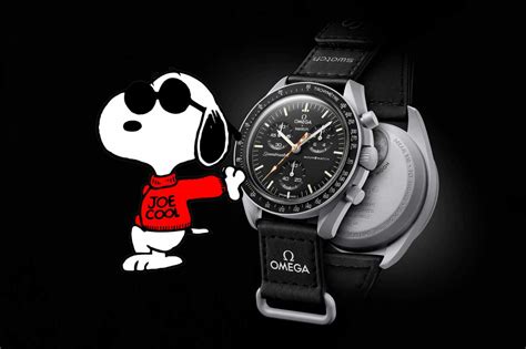 omega swatch snoopy price|omega moonswatch snoopy black.